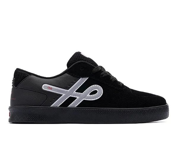 TENIS OUS EMERGENTE PRETO CINZA ESCURO SILVER ESSENCIAL