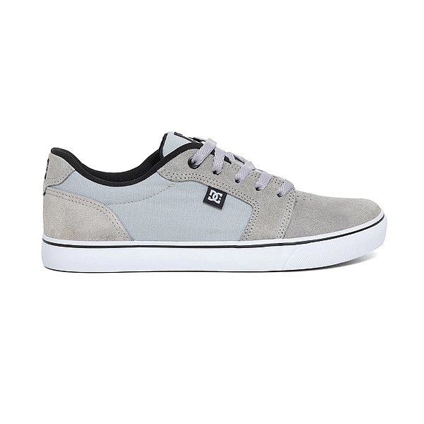 TENIS DC SHOES ANVIL LA GREY/WHITE
