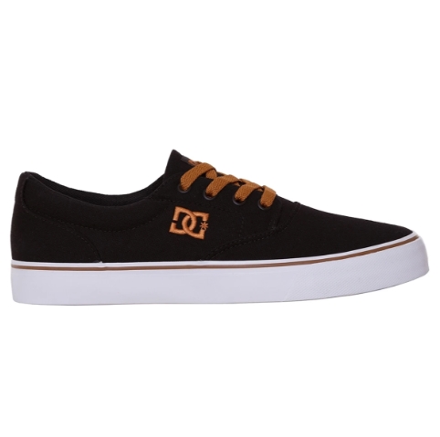TENIS DC NEW FLASH 2TX BLACK/BROWN/WHITE