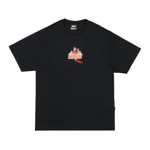 CAMISETA HIGH TEE MACAW BLACK