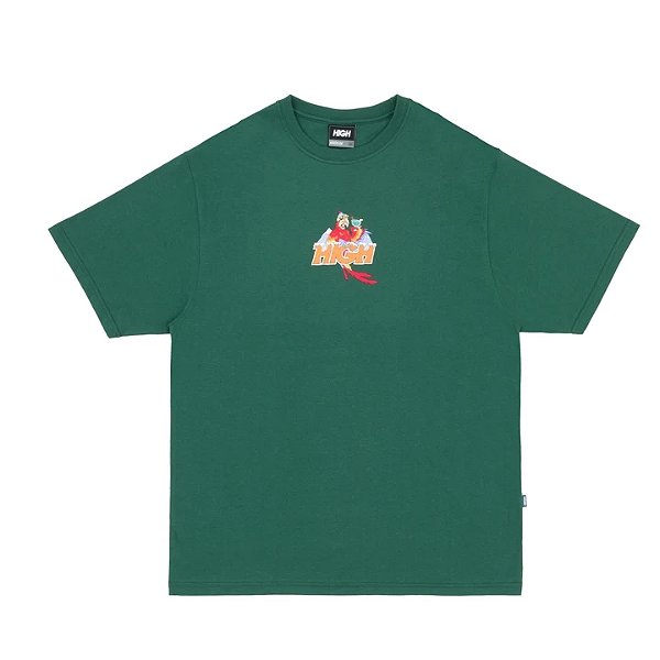 CAMISETA HIGH TEE MACAW NIGHT GREEN