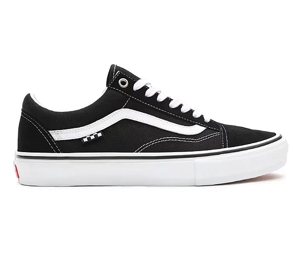 TENIS VANS OLD SKOOL PRO BLACK WHITE