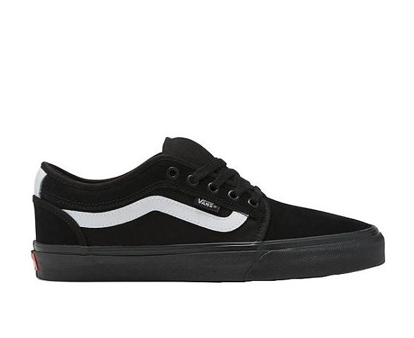 TENIS VANS SKATE CHUKKA LOW SIDESTRIPE BLACK WHITE