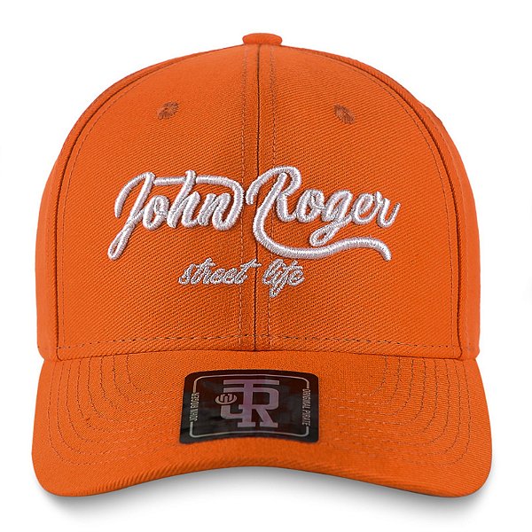 JOHN ROGER | SNAPBACK | LARANJA