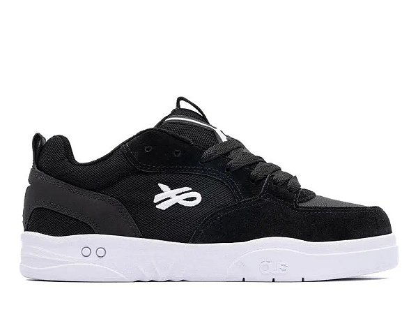 TENIS OUS FLUENTE PRETO BRANCO PRETO ESSENCIAL