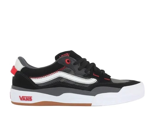 TENIS VANS WAYVEE 2.0 SKATE BLACK WHITE/RED
