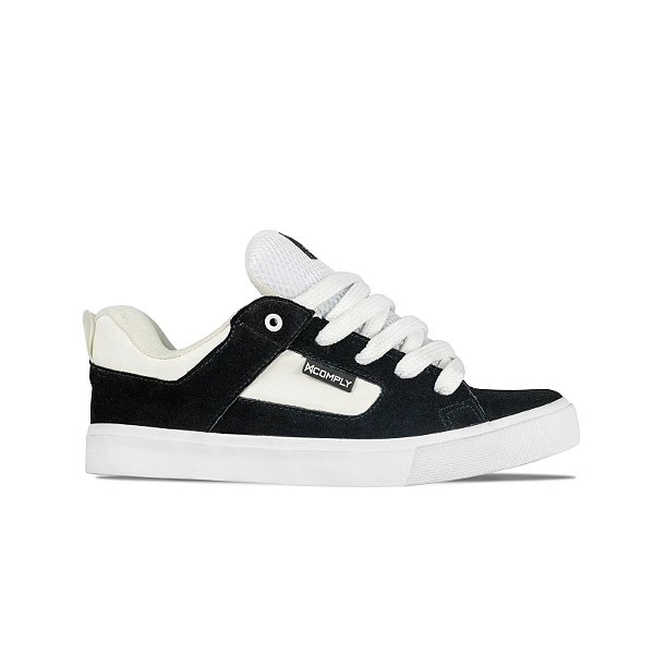 TENIS COMPLY ARCHER PRETO BRANCO