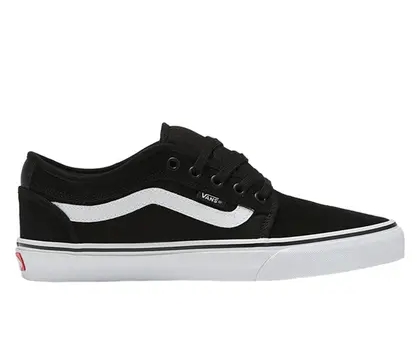 TENIS VANS SKATE CHUKKA LOW SIDESTRIPE PRETO BRANCO