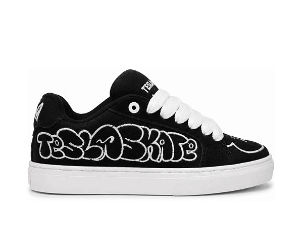 TENIS TESLA HERTZ BLACK WHITE ART