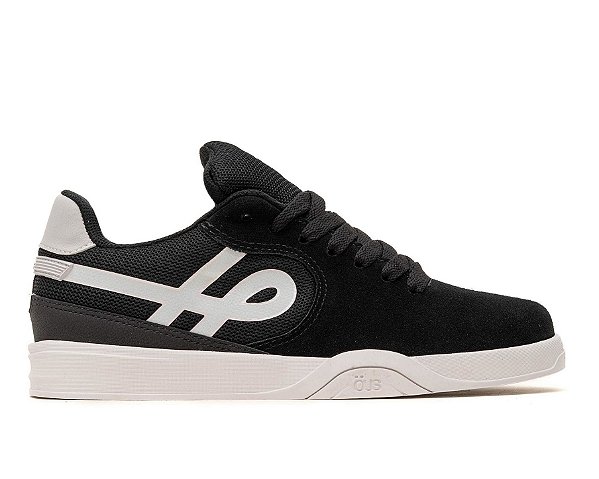 TENIS OUS IMIGRANTE SERIE X PRETO BRANCO CINZA ESSENCIAL