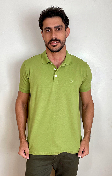 Pólo Piquet Premium Tony Menswear Verde