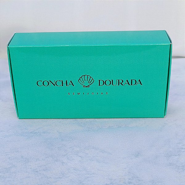 Caixinha para presente - Concha Dourada