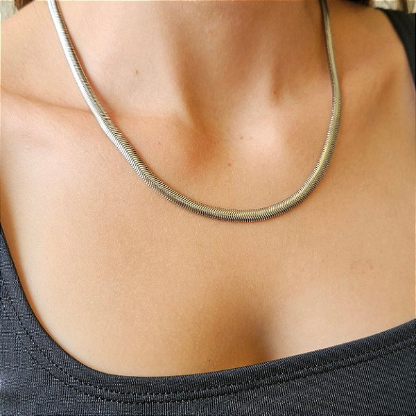 Chocker Snake Prata
