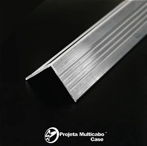 PERFIL DE ALUMÍNIO LATERAL 30 MM - COM 3 METROS