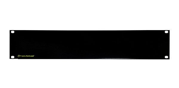 RÉGUA PADRÃO RACK 19" 2U CEGA