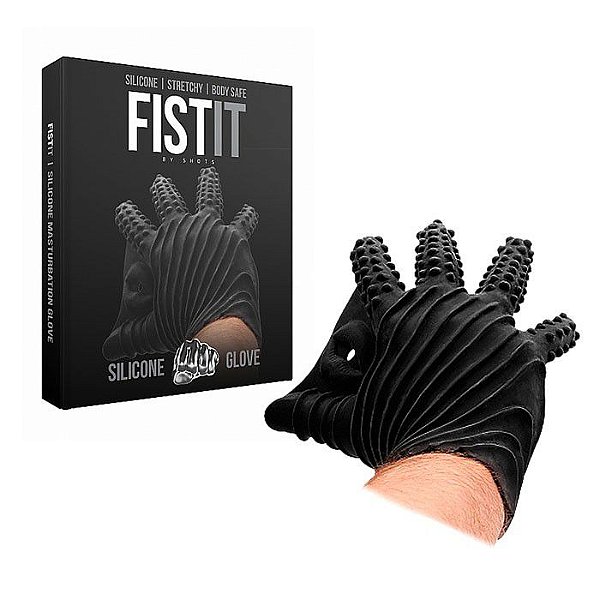 Masturbation Glove - Luva De Silicone Texturizada Para Masturbação e Fisting fuck