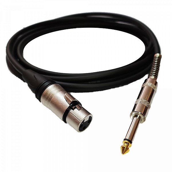 Cabo Xlr Fêmea / P10 Datalink