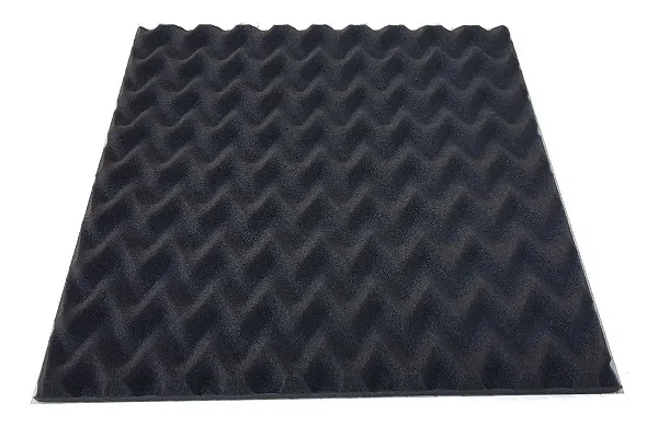 KIT 10 ESPUMA AKUSTIK SENOIDAL PERFILADA 500X500 20 MM