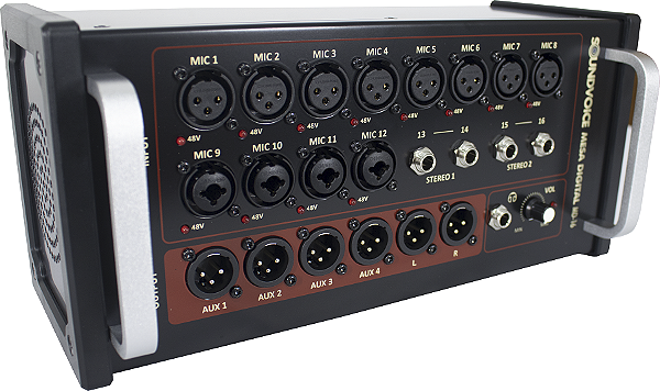 MESA DE SOM DIGITAL SOUNDVOICE MD-16