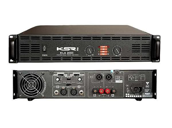 AMPLIFICADOR DE POTENCIA KLA2000 2000W RMS