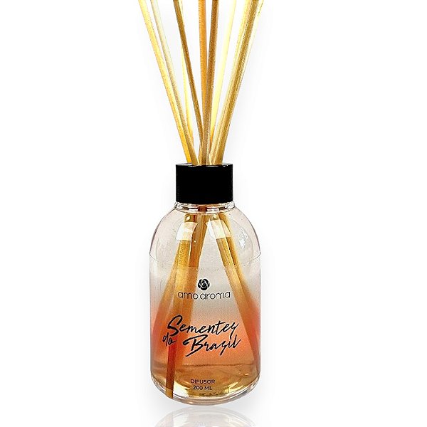 Difusor de Varetas 200ml | Sementes do Brasil