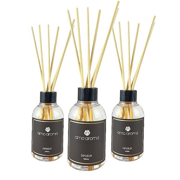 3 Difusor de Varetas 200ml | Bamboo