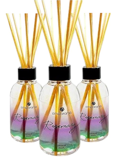 3 Difusor de Varetas 200ml | Rosemary