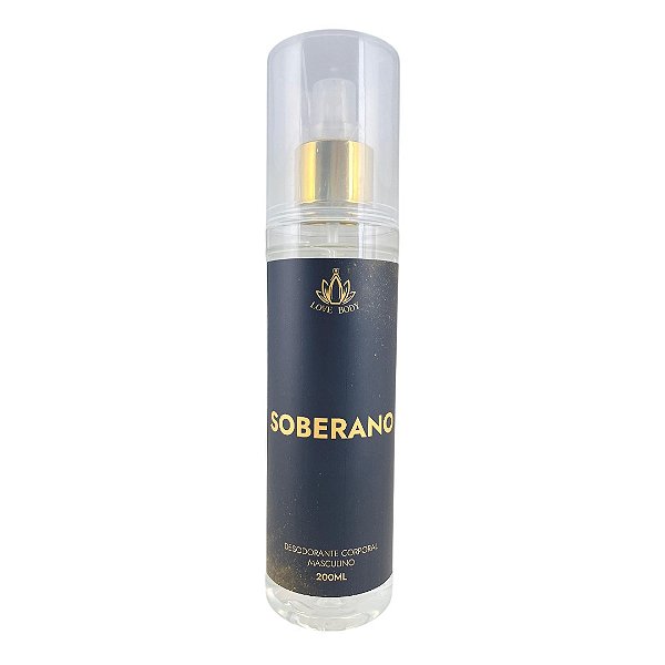 Desodorante Corporal 200ML Masculino | Soberano - Inspirado Asad ( Lattafa Eau )