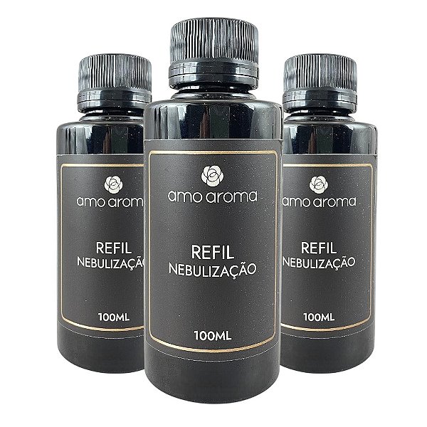 3 Refil Profissional Nebulização 100ml | Mango
