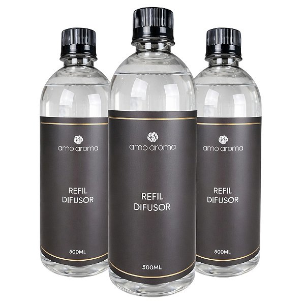 3 Refil Difusor de Varetas 500ml | Lavanda