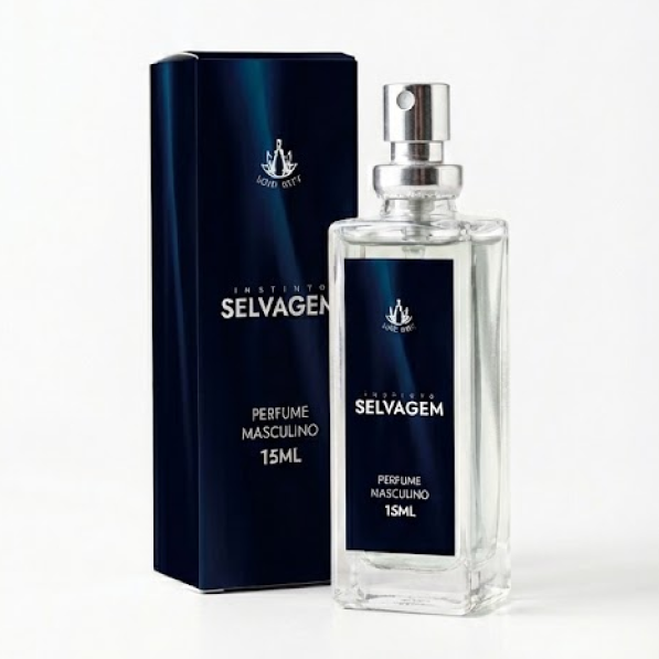 Perfume 15ML Masculino | Instinto Selvagem - Inspirado Seuvage Dior