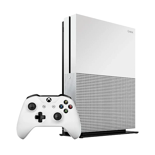 Xbox One S 1 TERA Slim 4k Branco Semi-novo