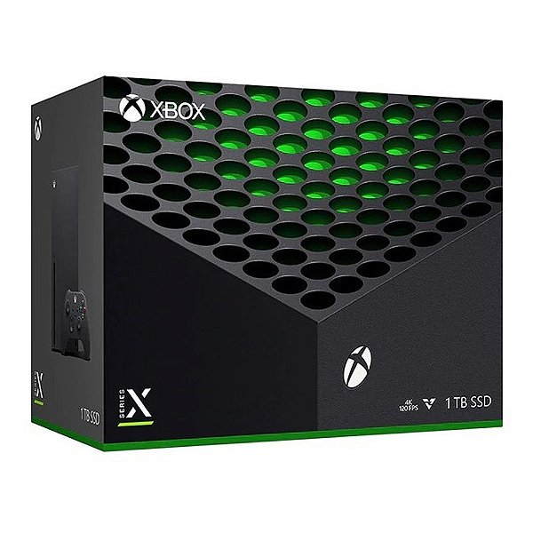 Xbox Series X 1TB / 8K / HDR - Preto Novo