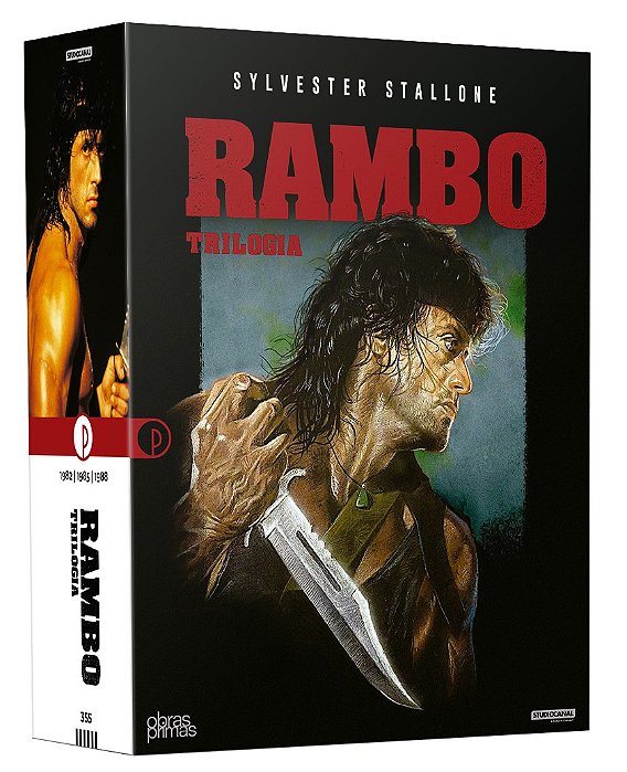 RAMBO - TRILOGIA [DIGISTAK COM 3 BLU-RAYS E 3 DVDS]