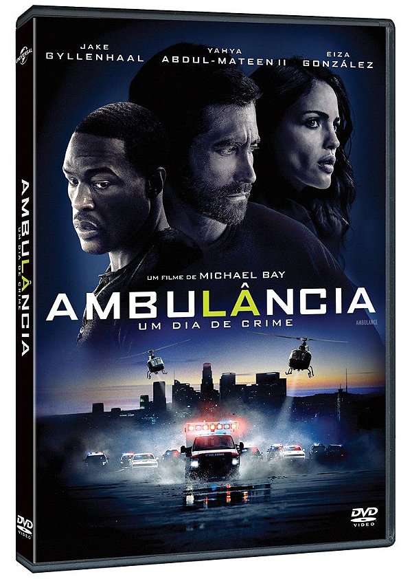 AMBULÂNCIA - UM DIA DE CRIME - DVD