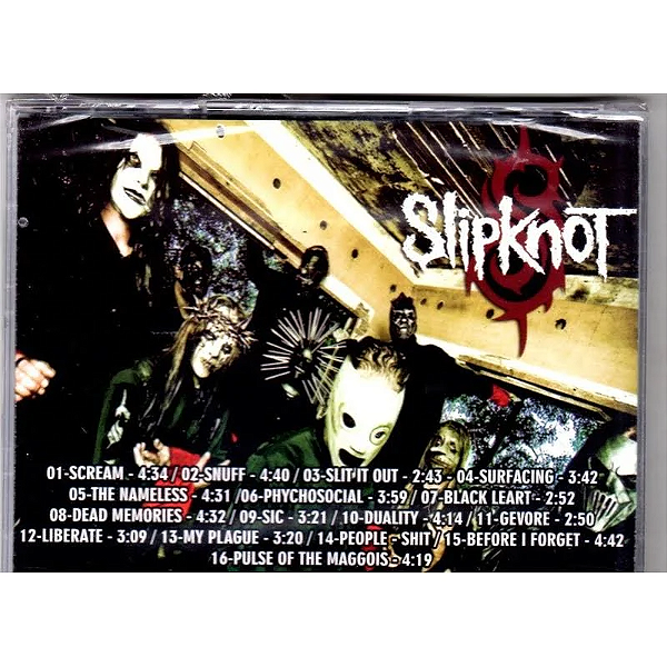 SLIPKNOT THE BEST OF GREATEST HITS CD Colecione Clássicos