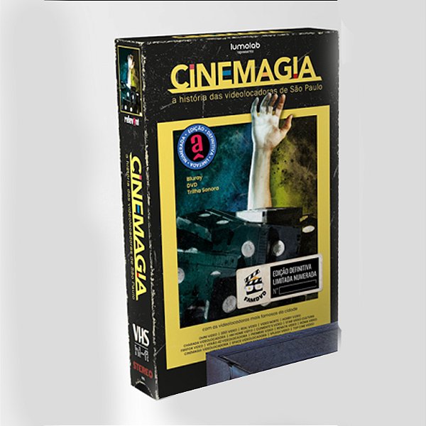 CINEMAGIA - EDIÇÃO DEFINITIVA -GIFTSET - CD + DVD +BD