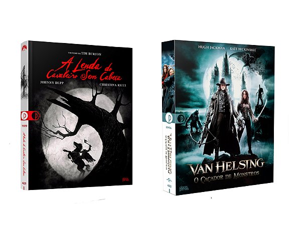 COMBO BDS - VAN HELSING - O CAÇADOR DE MONSTROS + A LENDA DO CAVALEIRO SEM CABEÇA