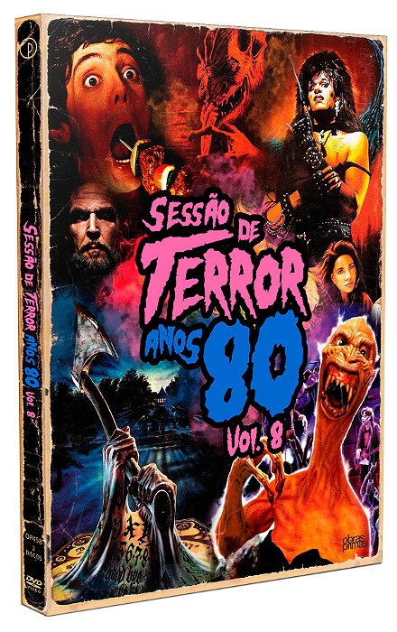 SESSÃO DE TERROR ANOS 80 VOL. 8 [DIGIPAK COM 2 DVD’S] - PRÉ-VENDA 26/04/2024