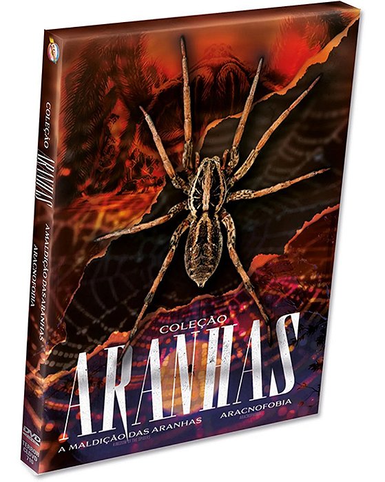 COLEÇÃO ARANHAS (DVD COM LUVA)