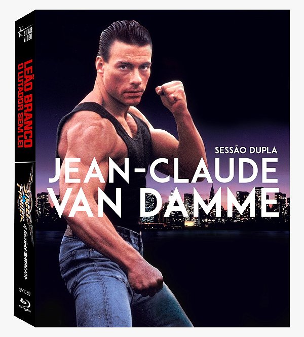 SESSÃO DUPLA - JEAN-CLAUDE VAN DAMME BD + DVD