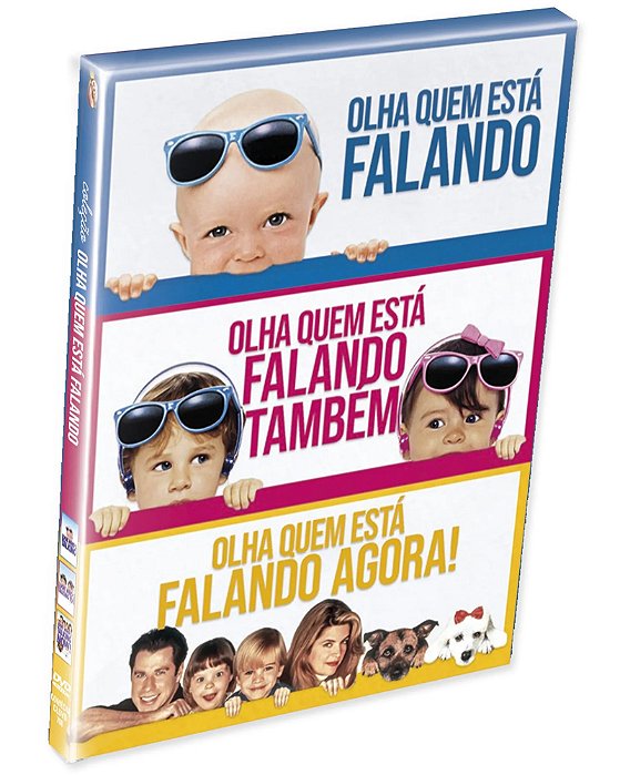 COLEÇÃO OLHA QUEM ESTÁ FALANDO - DIGIPAK - 2 DVDS