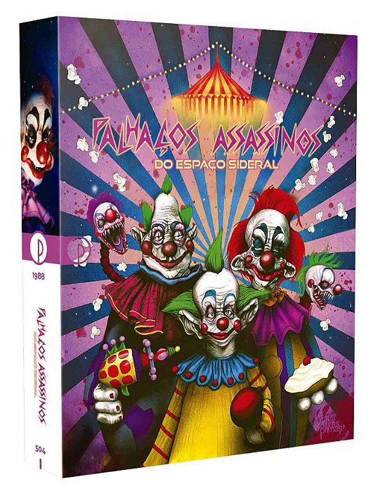 PALHAÇOS ASSASSINOS DO ESPAÇO SIDERAL - EDIÇÃO ESPECIAL DE COLECIONADOR [BLU-RAY] - PRÉ-VENDA 28/01/2026