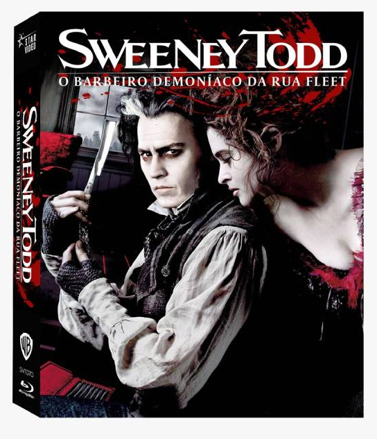 SWEENEY TODD – O BARBEIRO DEMONÍACO DA RUA FLEET - BLU-RAY + CD – ED. DE COLECIONADOR