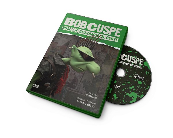 BOB CUSPE NÓS NÃO GOSTAMOS DE GENTE - DVD + CARDS