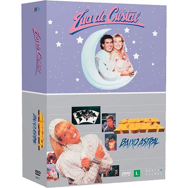 BOX XUXA - LUA DE CRISTAL - SUPER XUXA CONTRA BAIXO ASTRAL