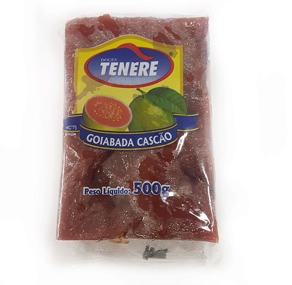 GOIABADA CASCÃO 500g - DOCES TENÉRE