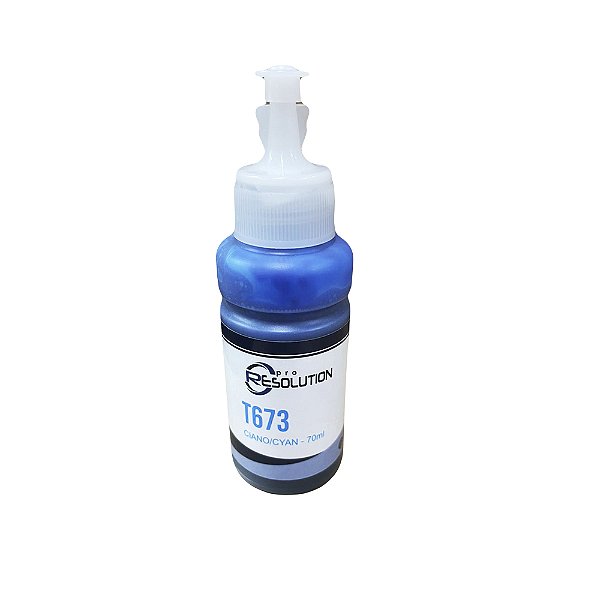 Tinta Epson Refil Pro T673220 Ciano 70ml L800 L805 L810 L850 L1800