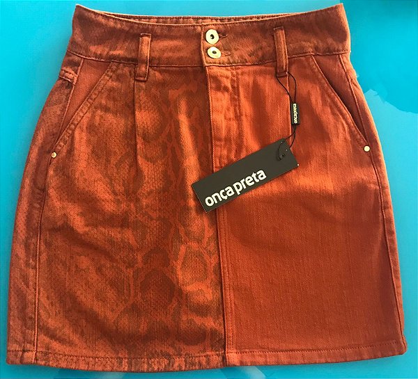 SAIA ESTAMPADA COBRA JEANS