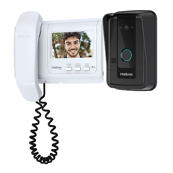 Videoporteiro Residencial com Monofone IVR 4 Intelbras